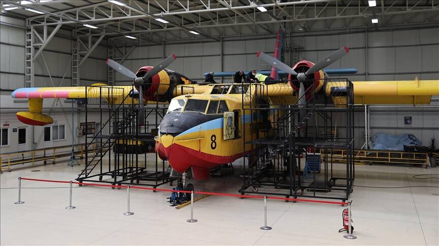 THK: "CL-215 uçakları için geri sayım başladı"