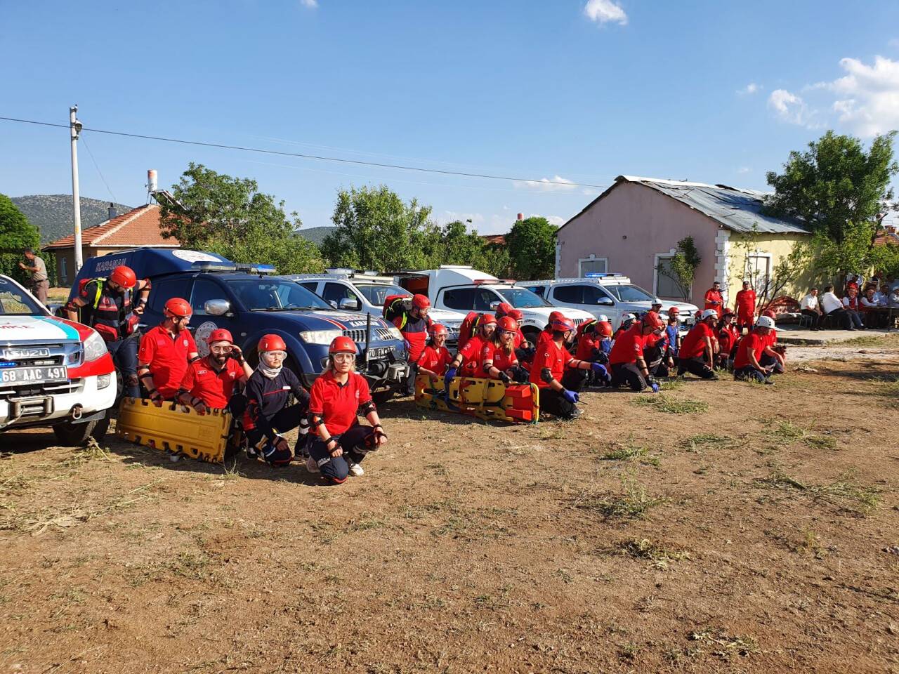 Nefes kesen ‘Orman Yangını’ Tatbikatı gerçeğini aratmadı