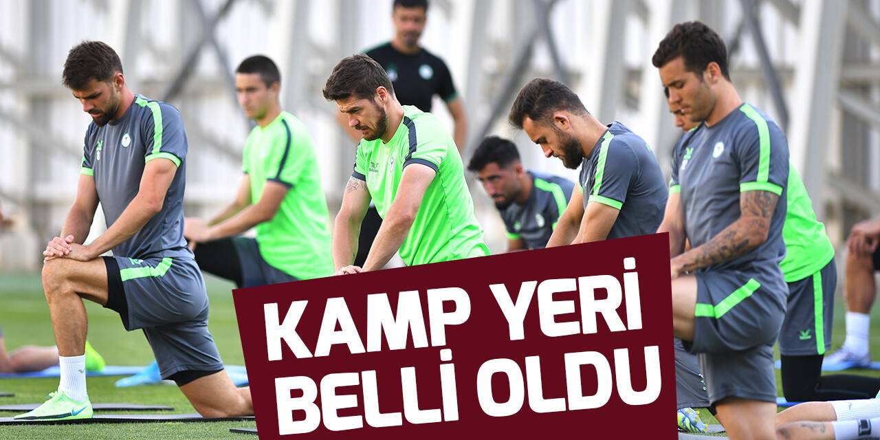 Konyaspor'un kamp programı belli oldu