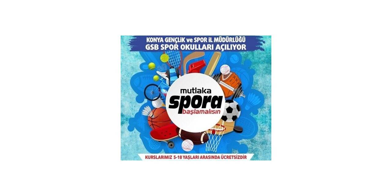 Konya GSİM yaz spor okulları başlıyor