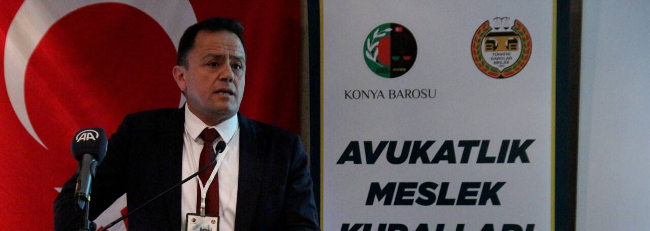 Konya'da 33 baronun katılımıyla Avukatlık Meslek Kuralları Tadil Çalıştayı düzenlendi