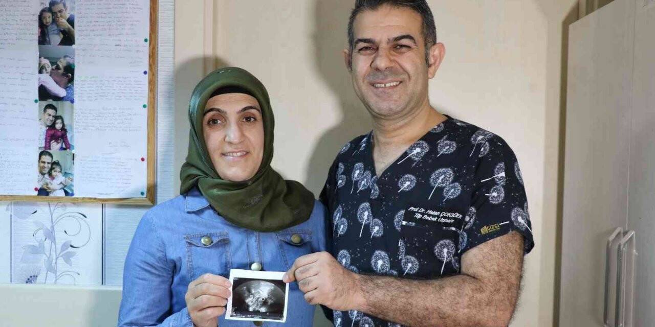 İleri yaş ve yumurta tembelliği nedeniyle çocuk hasreti çekiyordu, Diyarbakır’da bu hasret son buldu