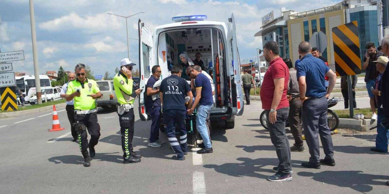 Tavşanlı’da trafik kazası: 1 yaralı