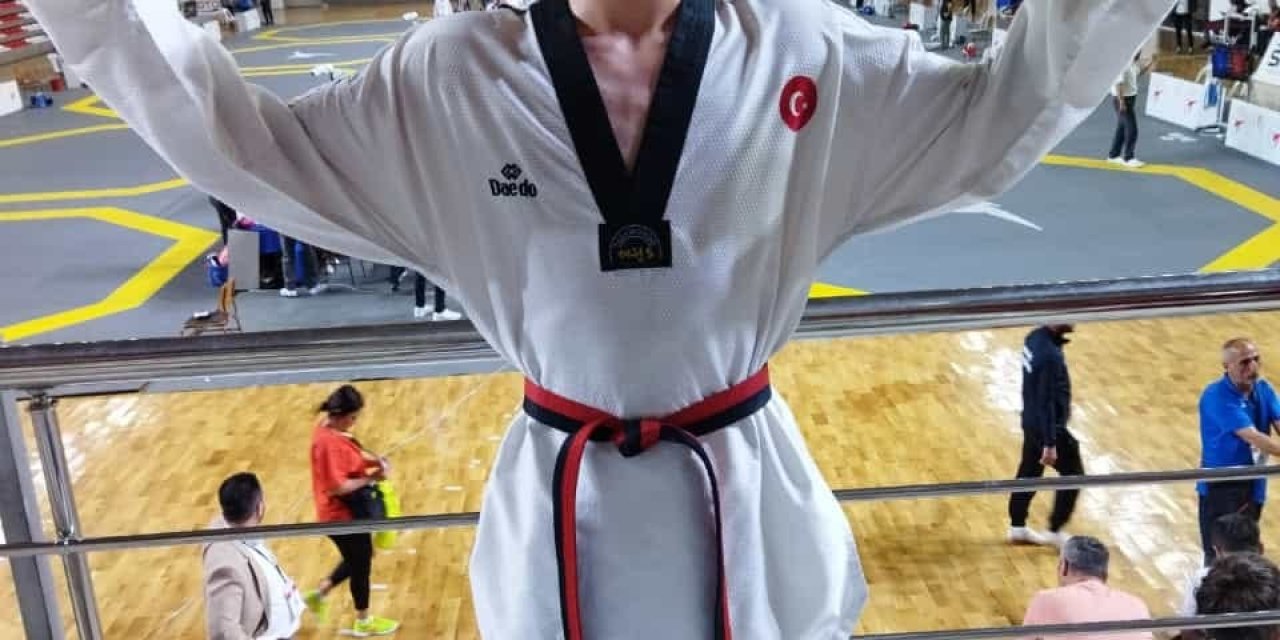 İkinci kez kez Türkiye Taekwondo Şampiyonası’nda birinci oldu