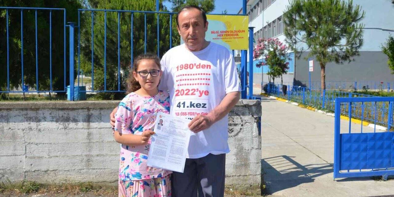 ’Sınavkolik’ vatandaş 41’inci kez üniversite sınavına girdi