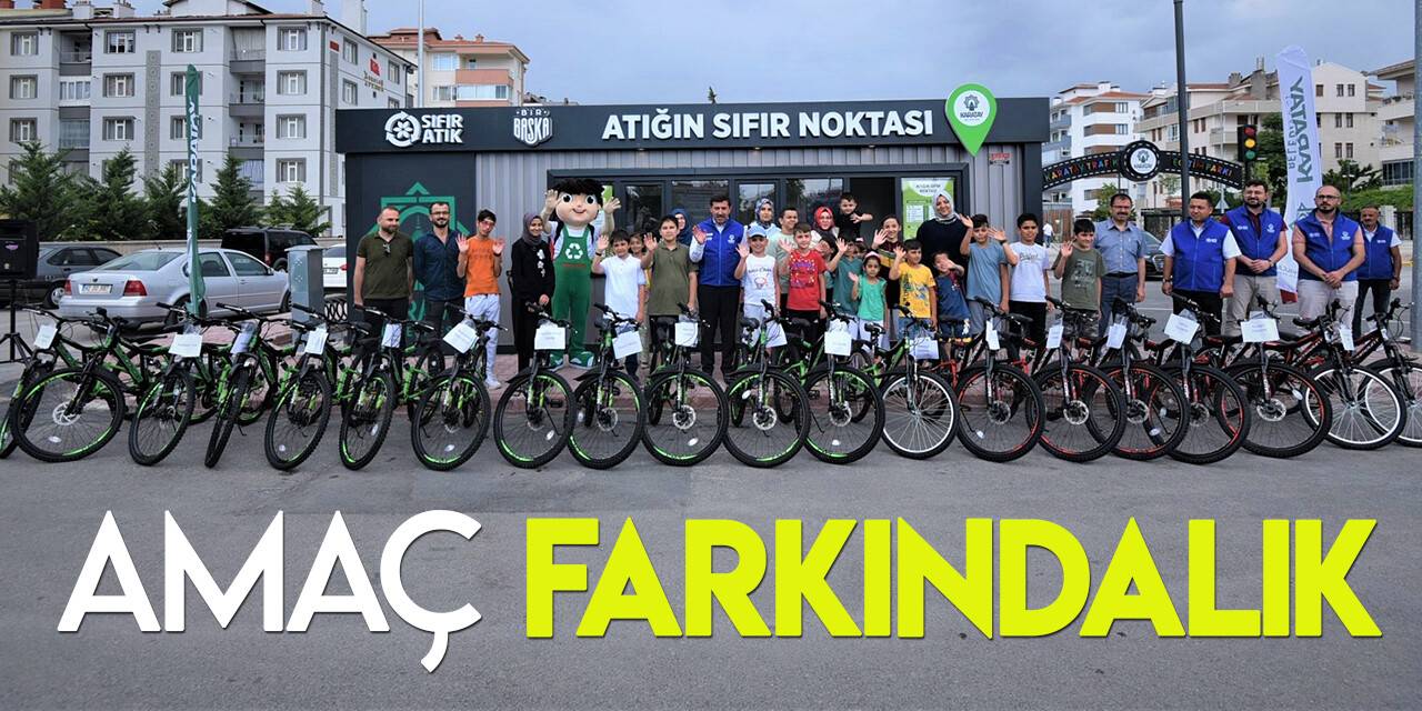 "1 Atık Çok Şey Değiştirir" konulu atık toplama yarışması sona erdi