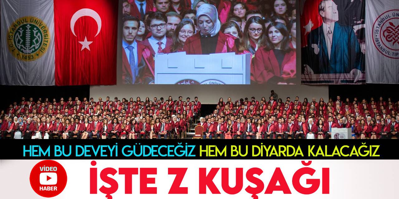 İTF mezuniyet törenine okul birincisinin konuşması damga vurdu