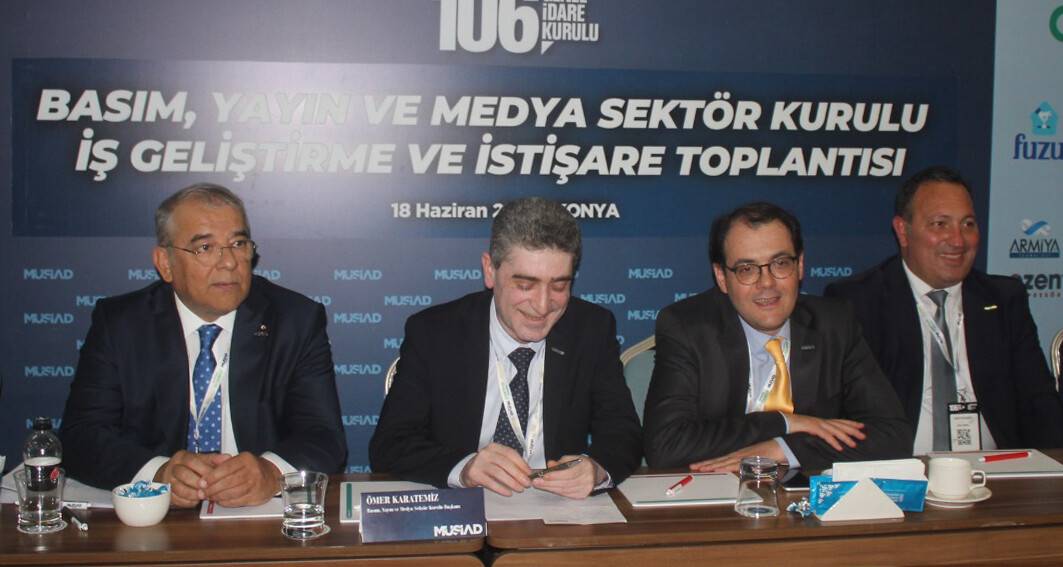 Basım, Yayın ve Medya Sektörünün geleceği Konya’da istişare edildi
