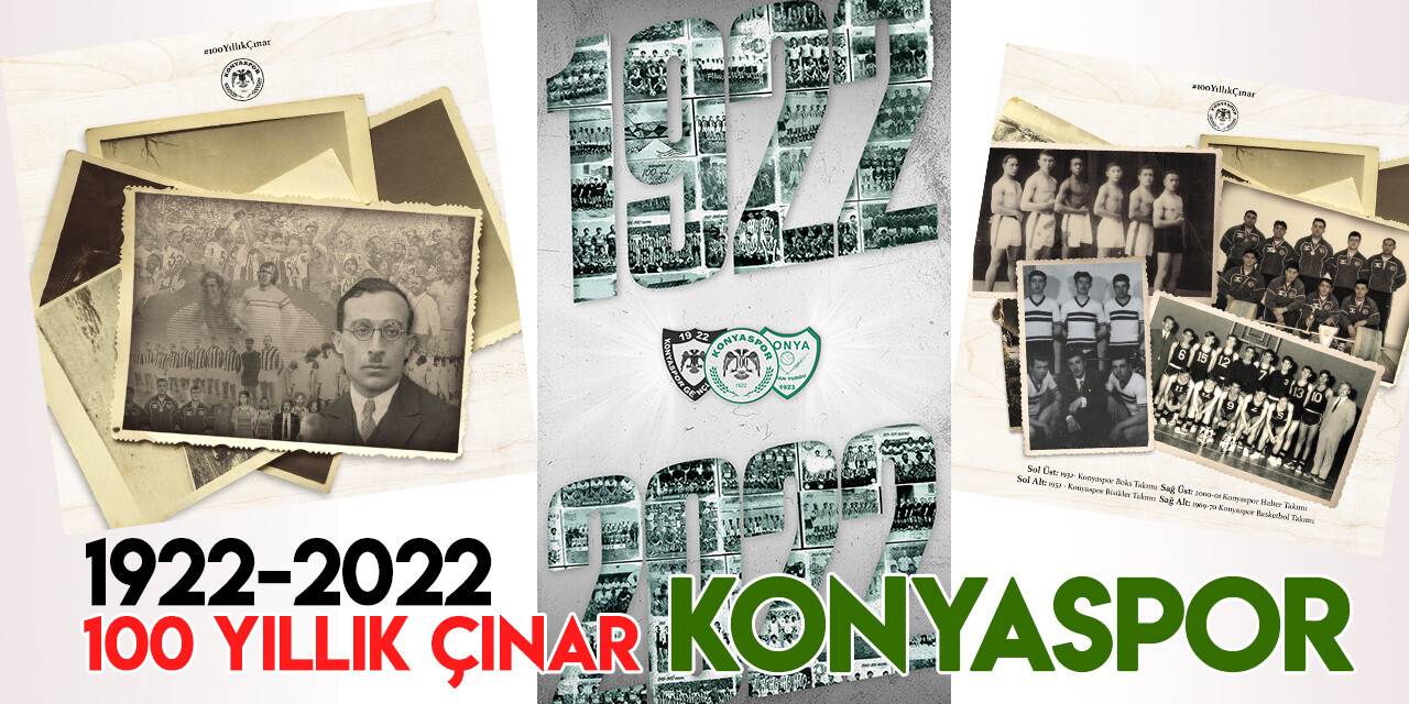 Konyaspor'dan 100. yıl paylaşımları