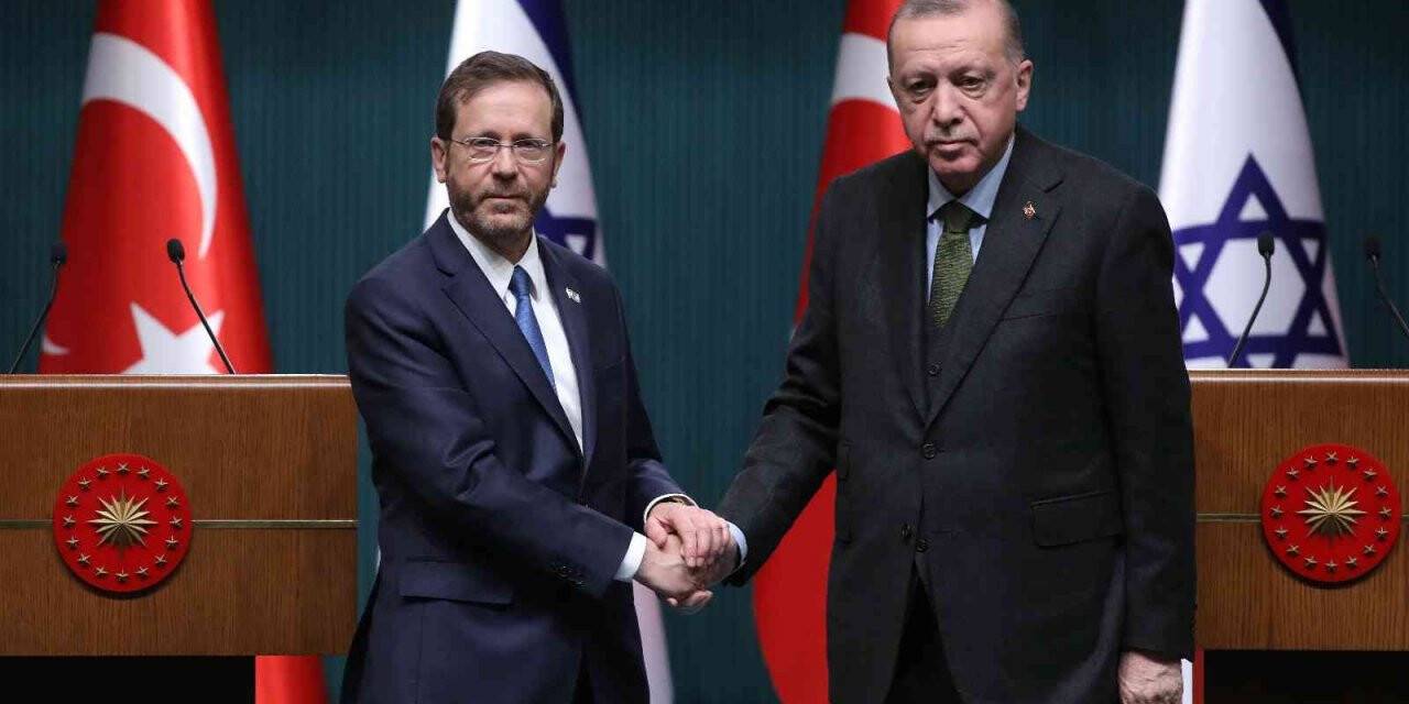 İsrail Cumhurbaşkanı Herzog’tan Cumhurbaşkanı Erdoğan’a teşekkür