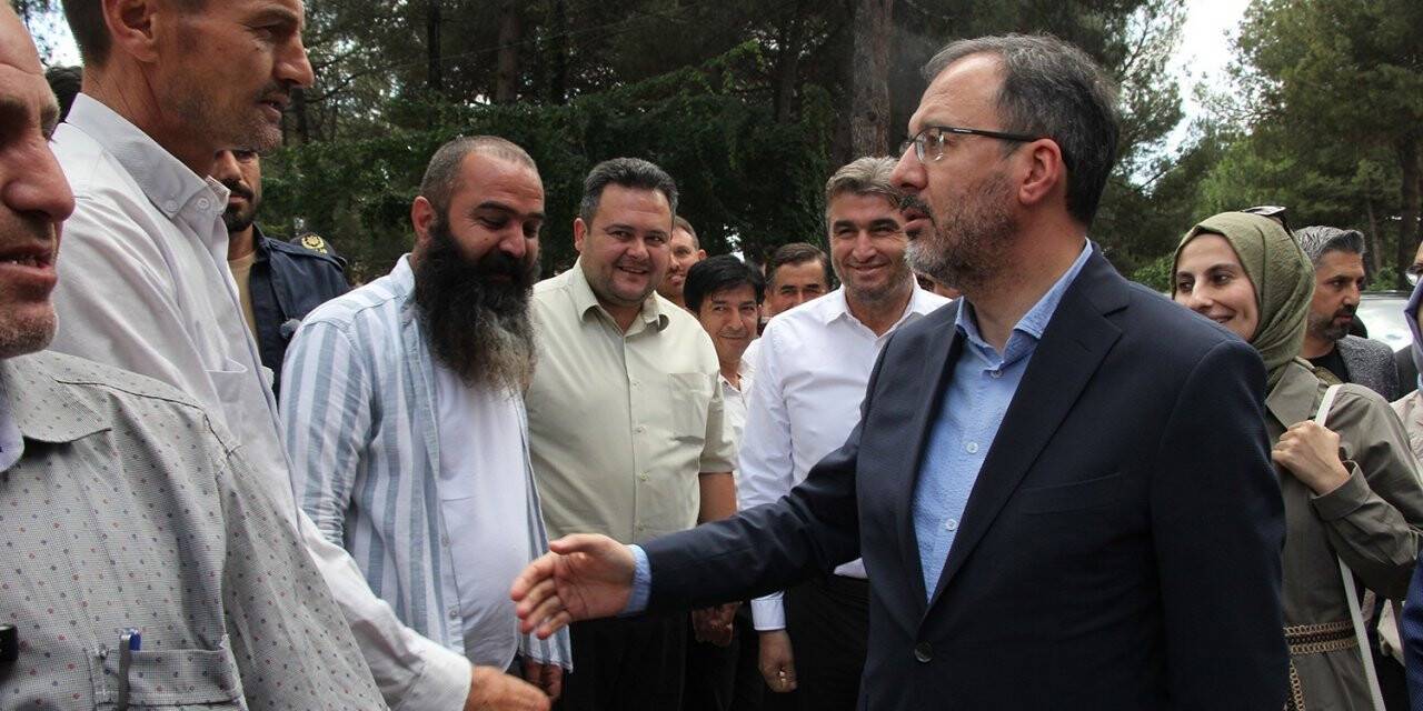 Bakan Kasapoğlu’ndan memleketinde pazar çıkartması