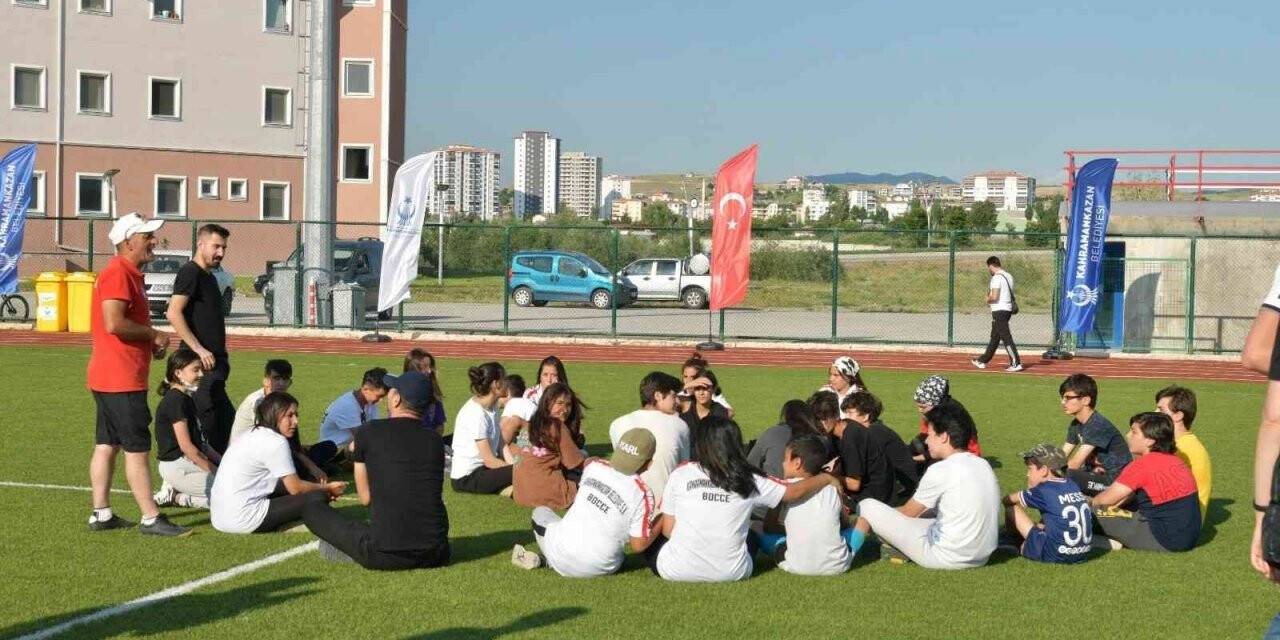 Kahramankazan’da çocuklar için yaz spor okulu