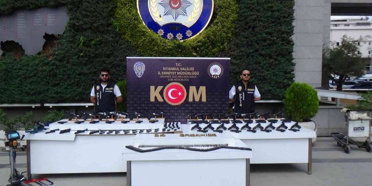 İstanbul’da silah kaçakçılığı operasyonu: 8 gözaltı