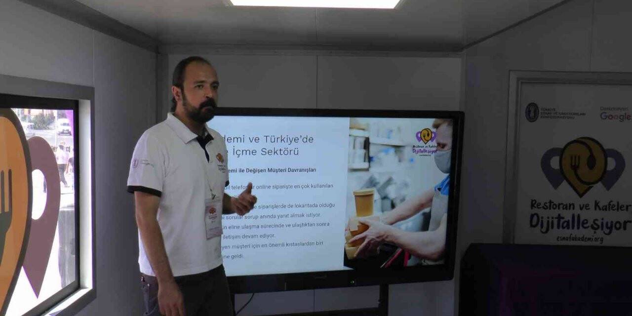 Restoran Kafeler Dijitalleşiyor Projesi Kayseri’de tanıtıldı