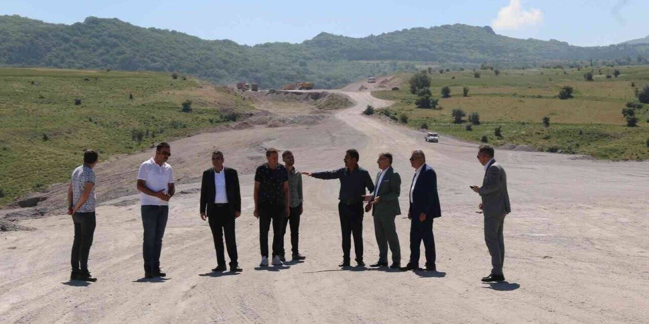 Başkan Özldoğan Erciyes Yolunda inceleme yaptı