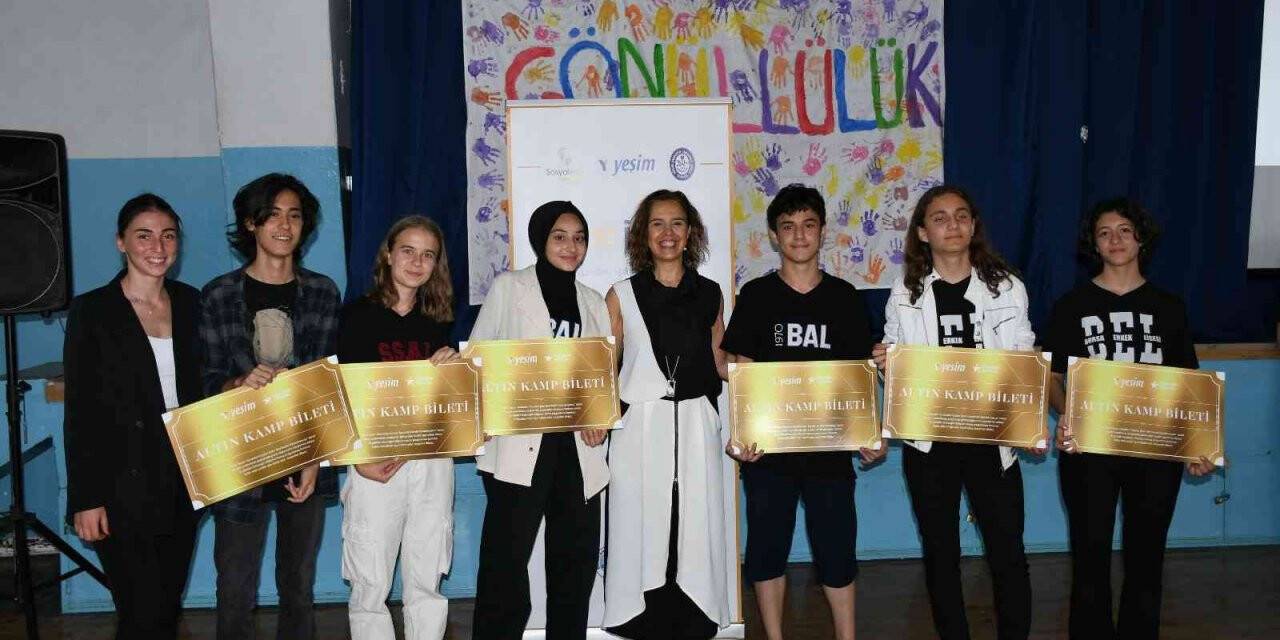 Örnek projede sertifika heyecanı