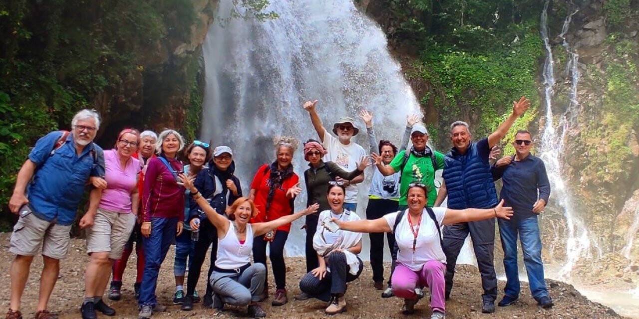 Gümüşhane dağlarına hayran kaldılar