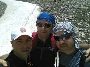 Cengiz Yönet, Oğuzhan Öztürk ve Ersin Küçük’ten kar öz çekimi