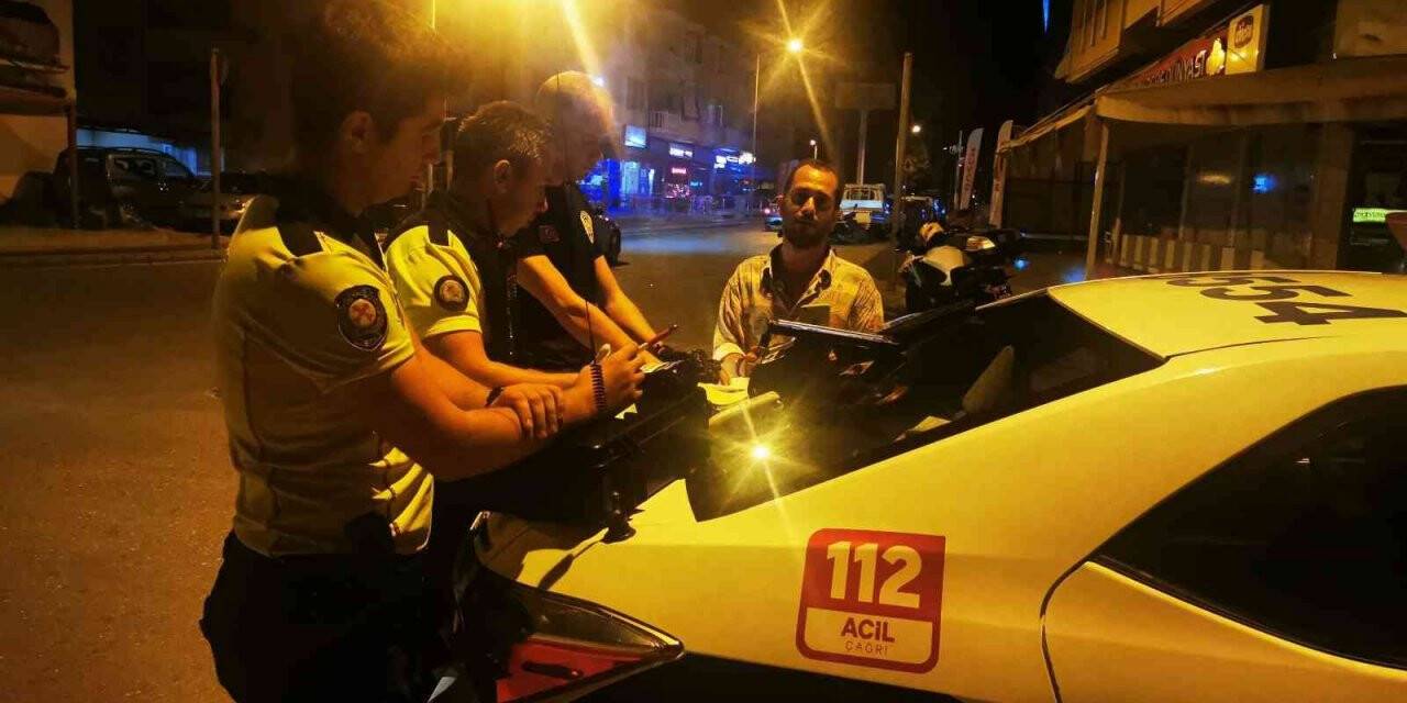 Trafik denetimlerine takılan alkollü sürücüler ceza yemekten kurtulamadı