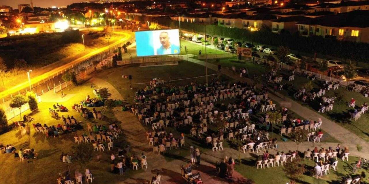 Kartepe’de yazlık sinema sezonu başladı