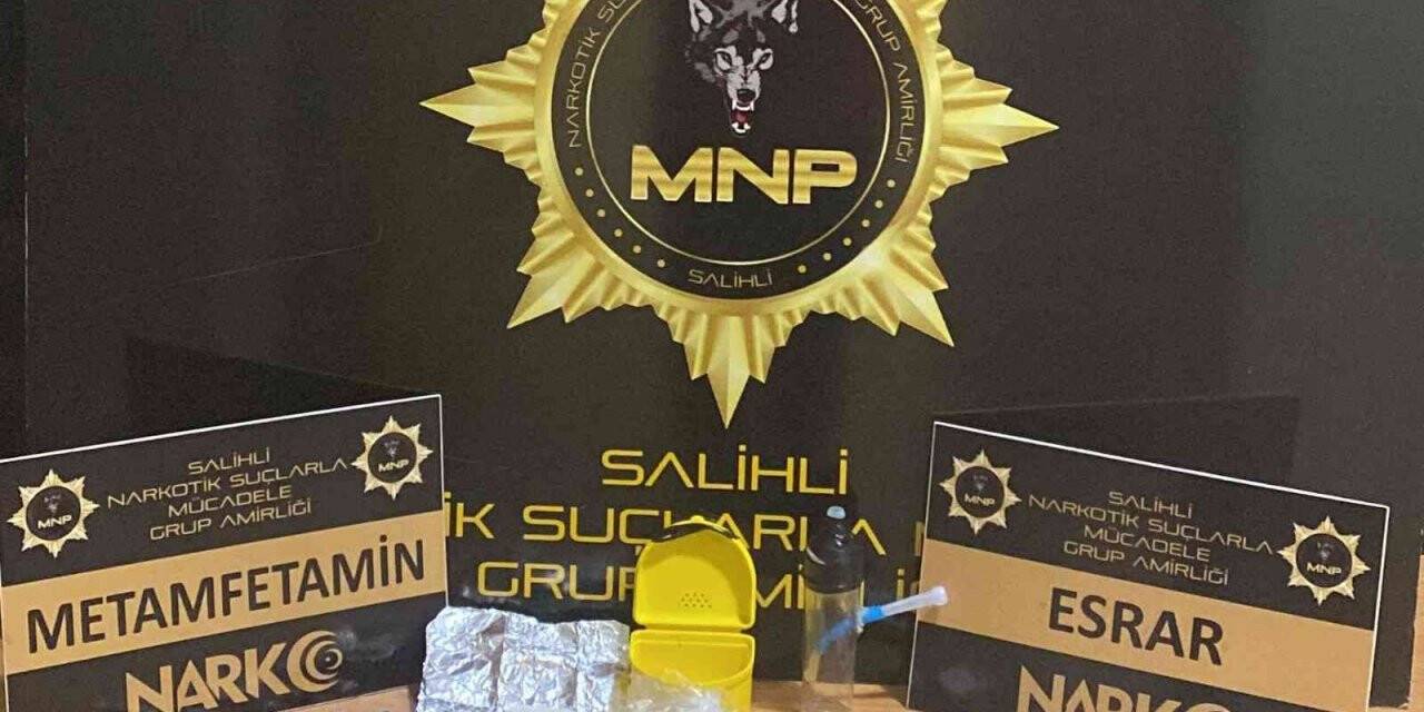 Salihli polisinden ’Torbacı’ operasyonu