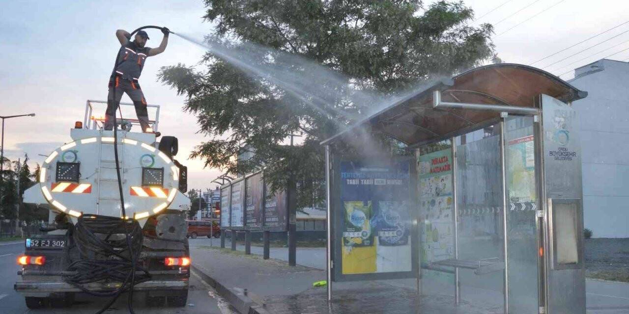 Ordu’da duraklar pırıl pırıl