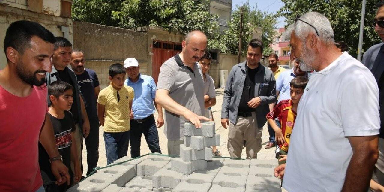 Vali Canalp, ek 150 bin metrekare parke taşı serimi için talimat verdi