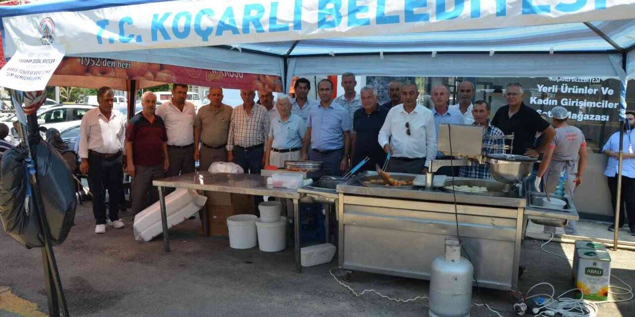 Koçarlı Belediyesi lokma hayrı gerçekleştirdi