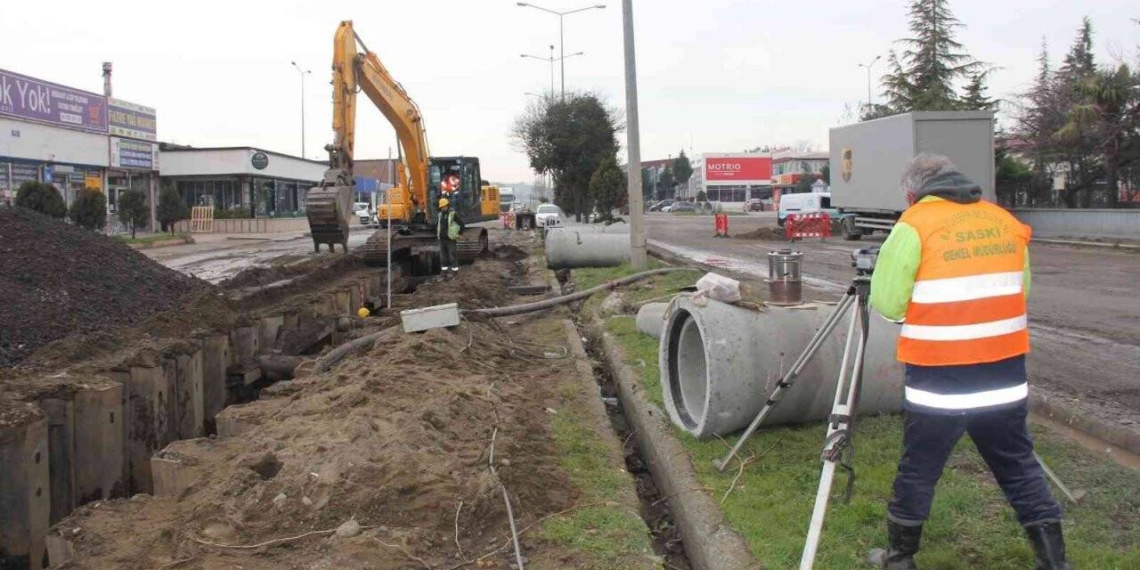 SASKİ 17 ilçede altyapı yatırımlarını sürdürüyor