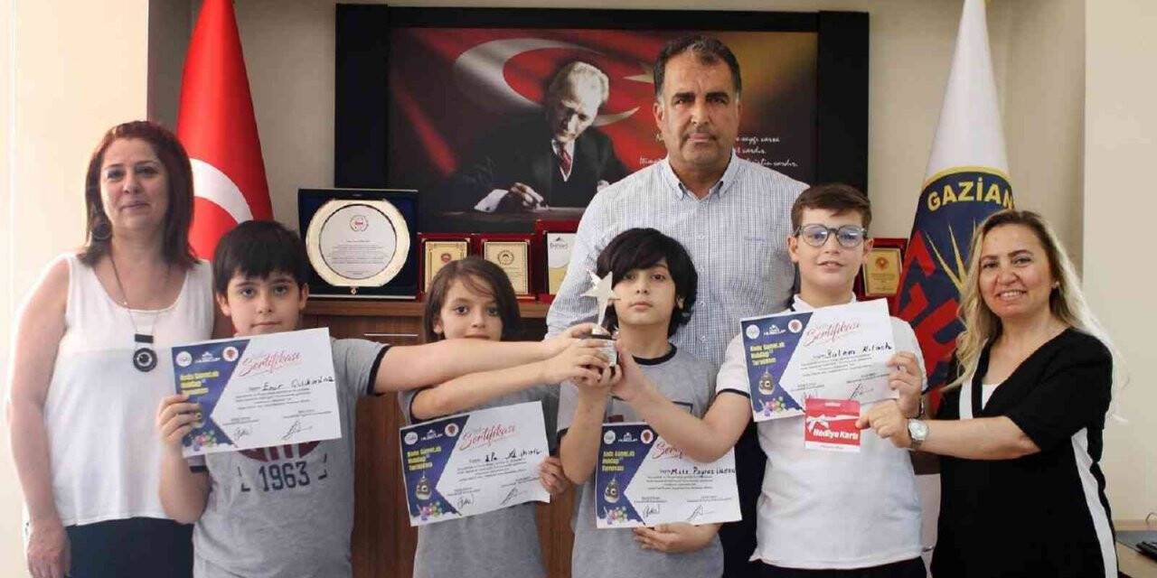 Gaziantep Kolej Vakfı’na ’’Yükselen Yıldızlar’’ ödülü