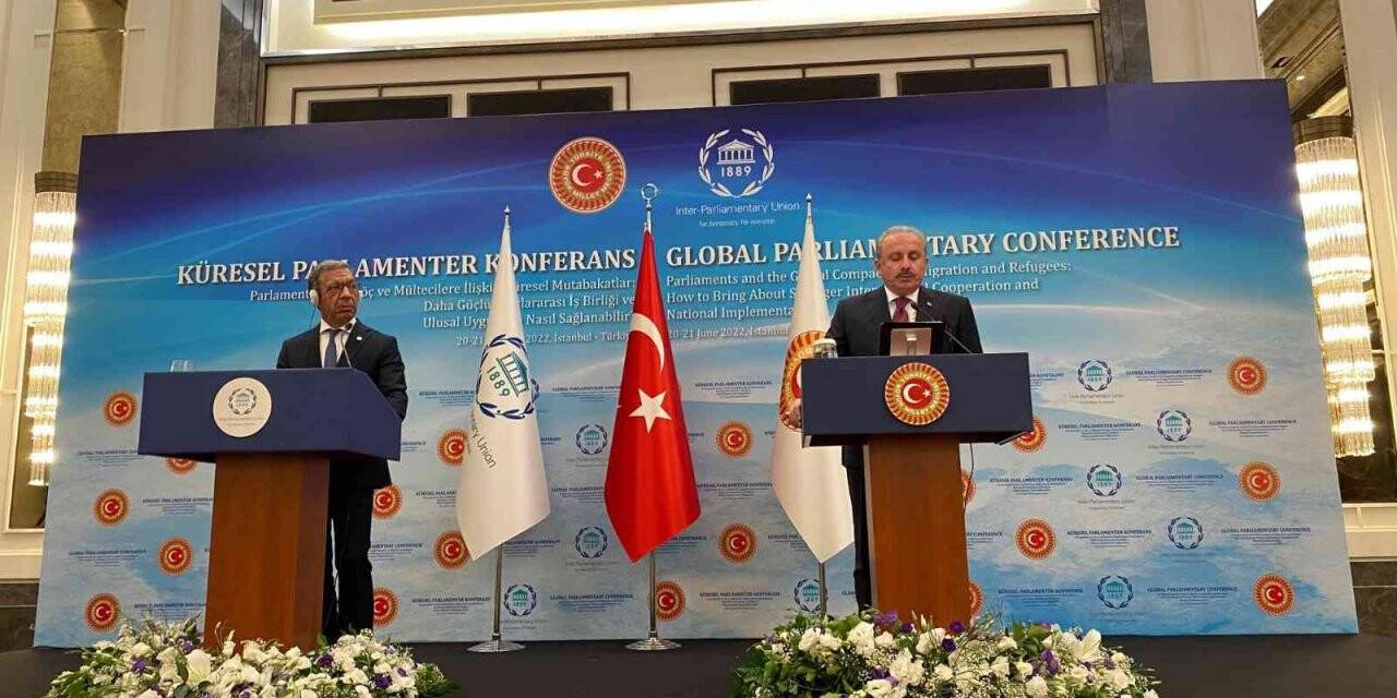 TBMM Başkanı Şentop: “Türkiye göç meselesi konusunda yalnız bırakıldı”