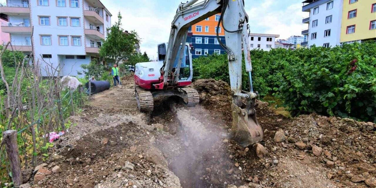 Ordu’da alt ve üstyapı çalışmaları sürüyor