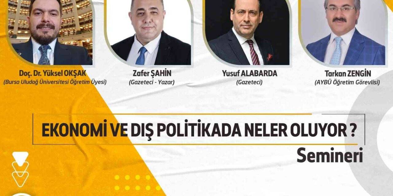 Türkiye ve dünya ekonomisi İnegöl’de masaya yatırılacak