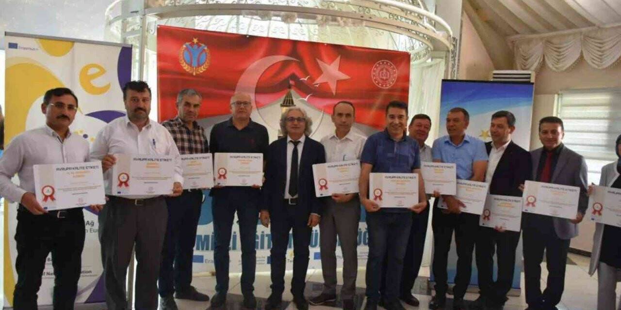 eTwinning kalite etiketi ödül töreni gerçekleştirildi