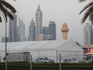 Dubai'de ilk iftar yapıldı