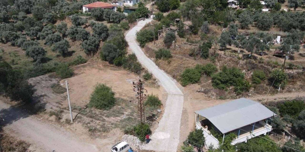 Ocaklı’da yol çalışmaları tamamlanıyor