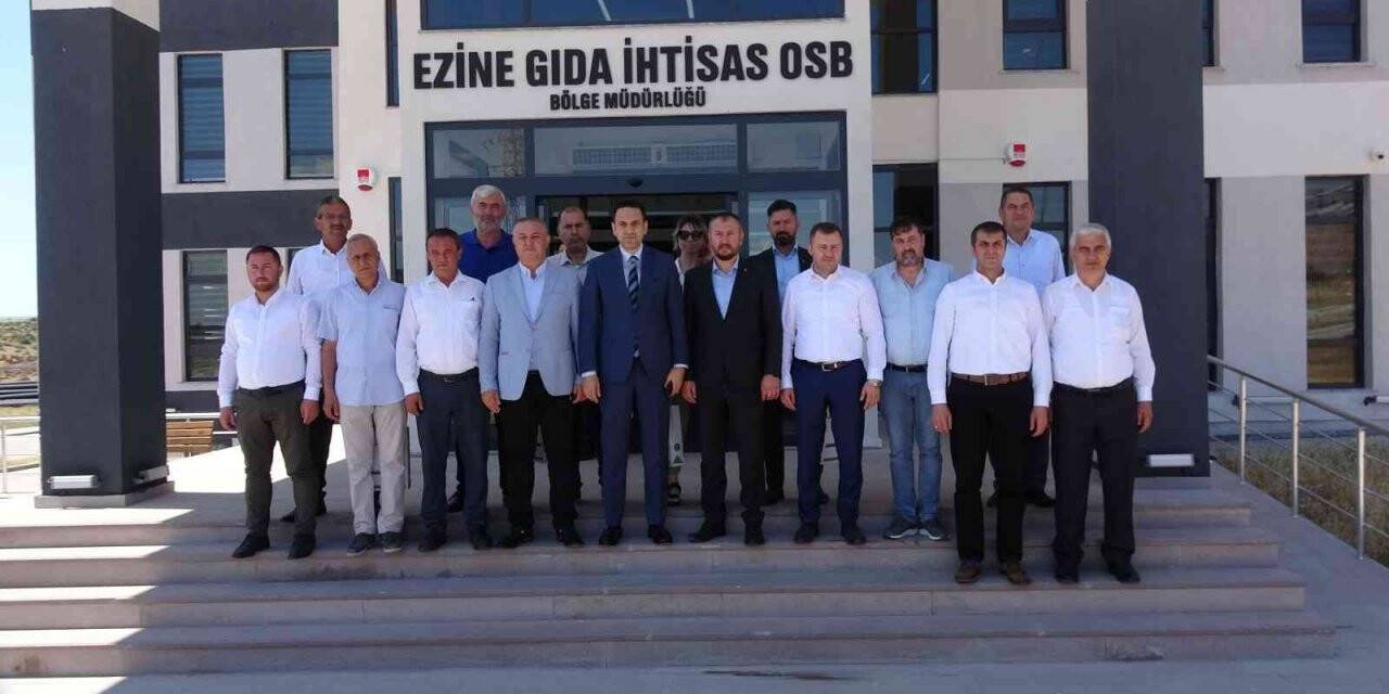 160 futbol sahası büyüklüğündeki Ezine Gıda İhtisas OSB’de 52 fabrika hizmete girecek