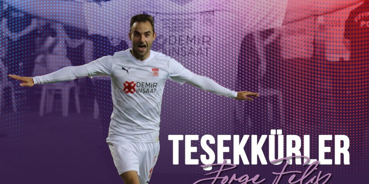 Sivasspor’dan Felix’e teşekkür