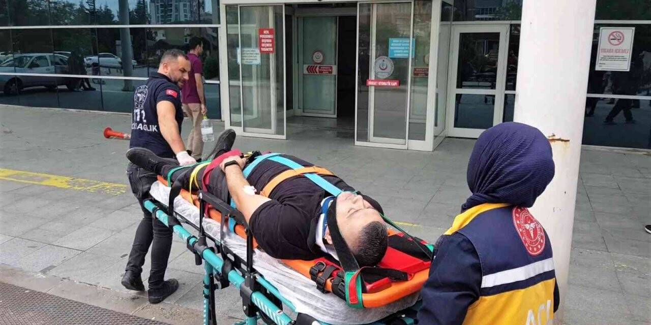 Karabük’te 4 metre yükseklikten düşen kişi yaralandı