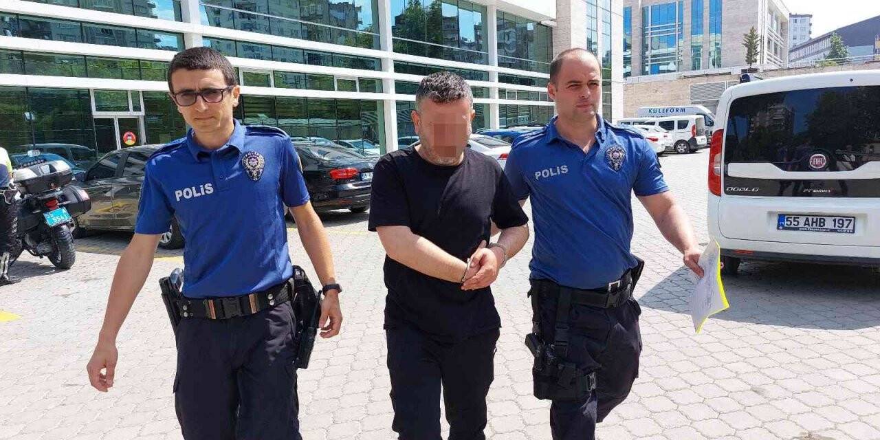 Bıçaklanan şahıs cezaevine karnını tutarak gitti