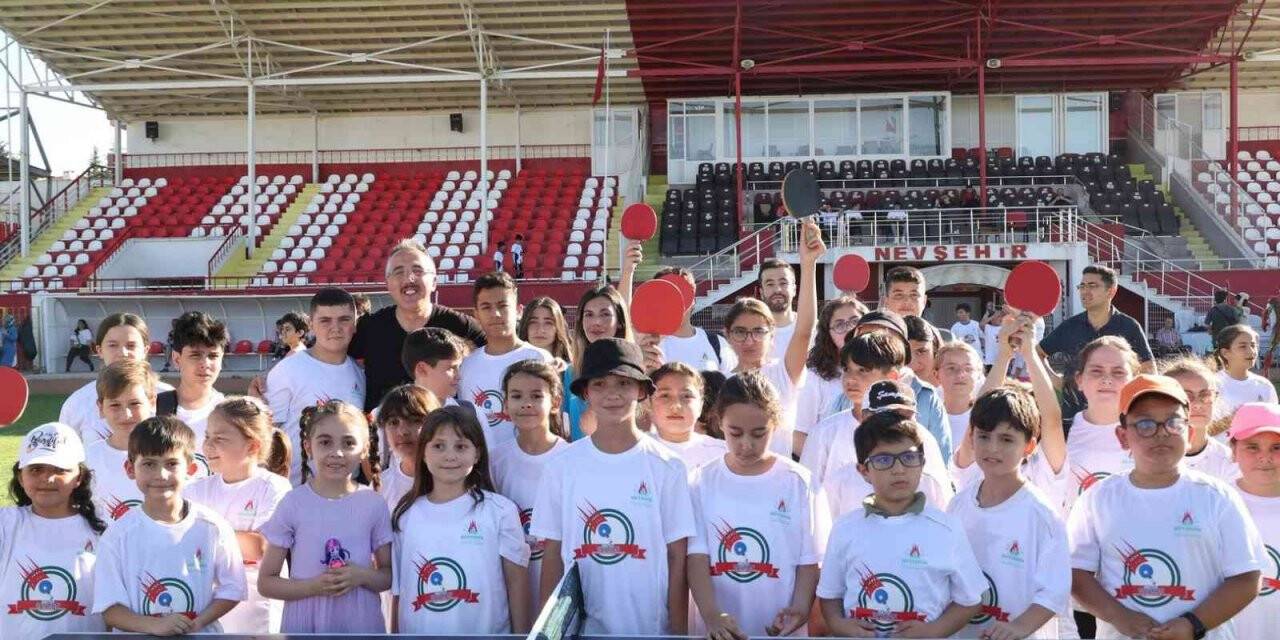 Nevşehir’de Yaz Spor Okulları açıldı