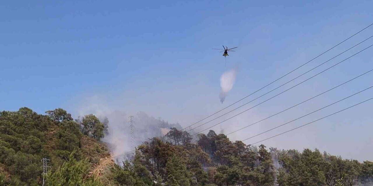 Dalaman’daki orman yangını kontrol altına alındı