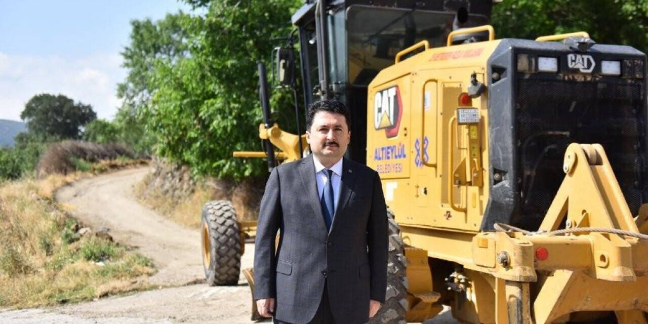 Altıeylül’de bin 500 km tarla yolu açılıyor