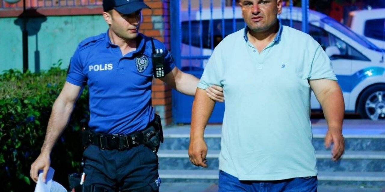 Annesini yakan cani evlat tutuklandı