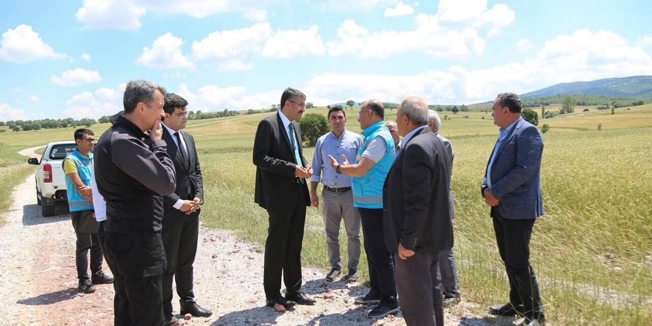 Vali Çelik, “Çiftçilere elimizden gelen desteği vereceğiz ”