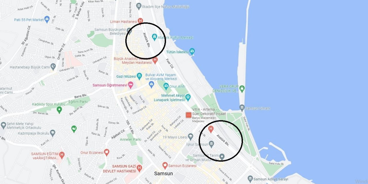 Google hatadan döndü: Atatürk Bulvarı yeniden haritalarda