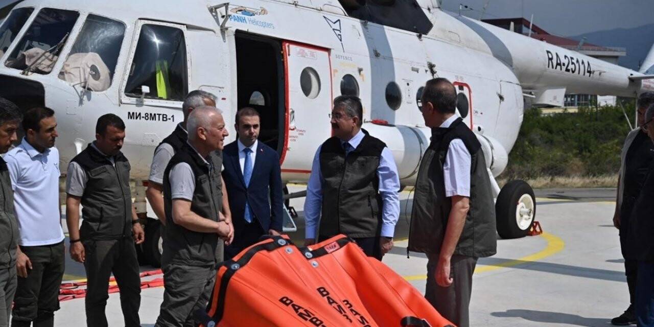 Osmaniye’ye yangın söndürme helikopteri tahsis edildi