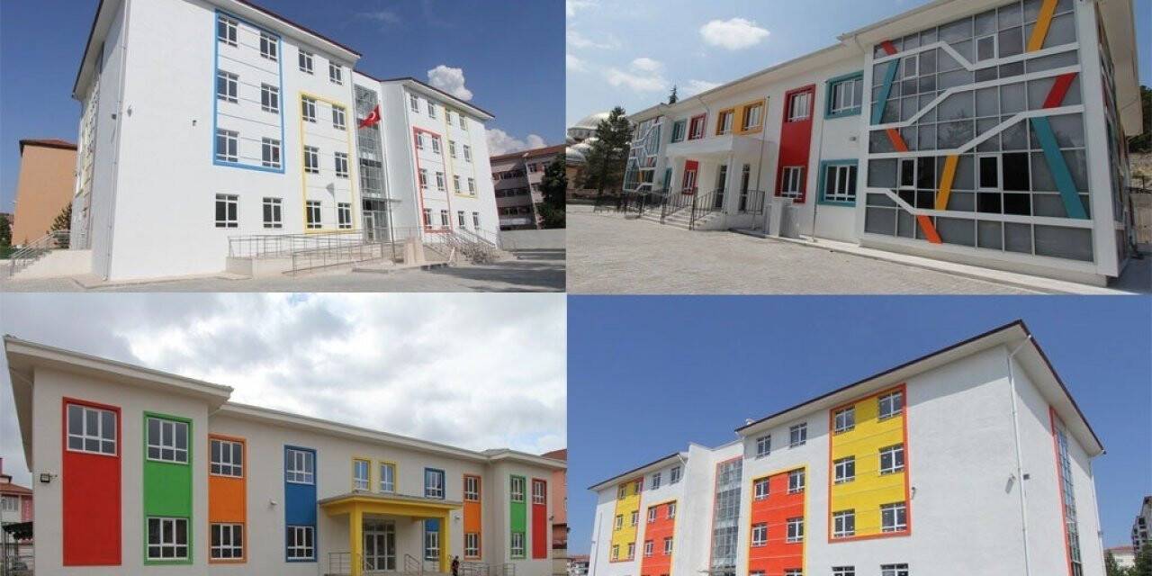 Kütahya’da 4 okul inşaatı tamamlandı