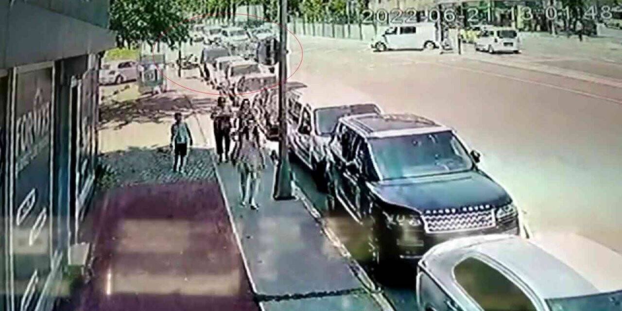 Küçükçekmece’de ihmal kazayı da beraberinde getirdi: Kaza anı kamerada