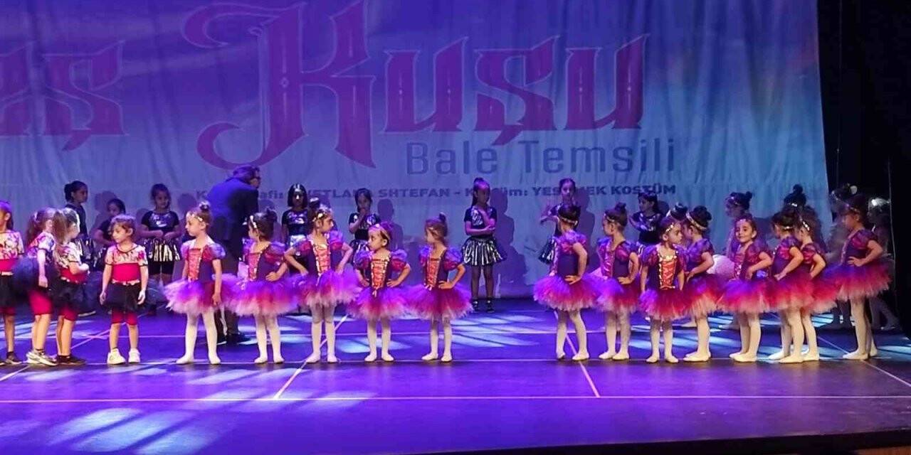 Minik balerinlerden büyük gösteri